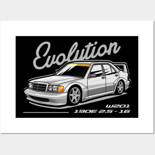 190e Evo II Posters and Art